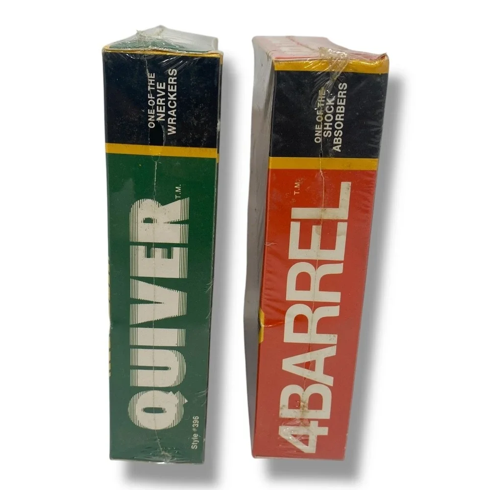 Vintage Quiver (1976) and 4Barrel (1977) Puzzle‎ Games Sealed NOS Paragon Reiss